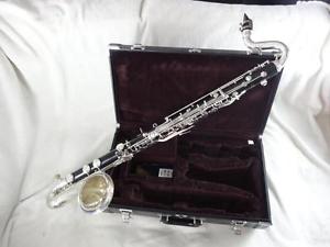 Yamaha YCL-621-II Professional Wood Bass Clarinet, Beautiful Silver Plate,Low Eb