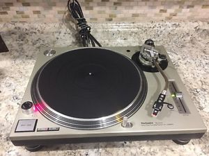 A Technics 1200 Mk5 Clean Dj Turntable Serato & Vinyl Tested And Serviced 1210