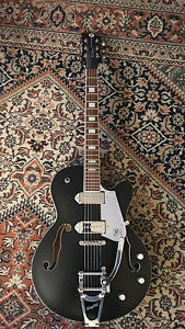 Reverend Pete Anderson PA-1 Black Satin Electric Guitar