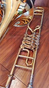 Top Amati 4-Ventil Posaune Top Zustand Generalüberholt