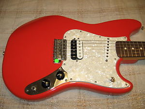 Fender Cyclone Electric Guitar Fiesta Red 2000 MIM, New NOS 3 day Auction