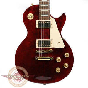 Used Gibson Les Paul LP Studio 2016 T Gold Hardware Wine Red Electric Guitar
