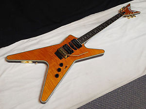 DEAN ML Switchblade Floyd HSH electric GUITAR new Trans Amber - Floyd Rose - B
