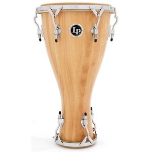 LATIN PERCUSSION OMELE MEDIUM BATA WOOD DJEMBE DRUM DOUBLE HEAD - LP491-AWC