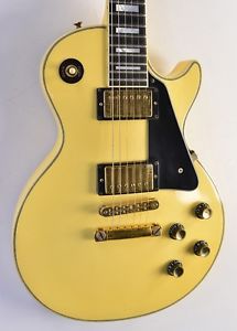 1977-1978 Gibson Les Paul Custom Alpine White Cream ~Very CLEAN~ Guitar 1970's