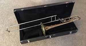 Vintage Vincent Bach Stradivarius 36 Trombone With F Attachment - 1978