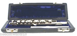 Gemeinhardt Piccolo Solid Silver Elkhart Ind. CSS 4SS Sterling 925 Instrument
