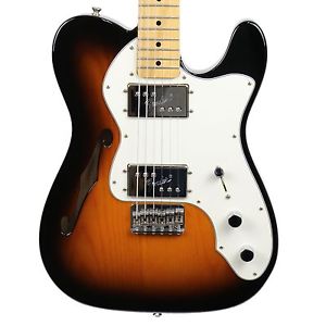 2009 FENDER SPECIAL EDITION 72 REISSUE THINLINE TELECASTER TELE SUNBURST FINISH
