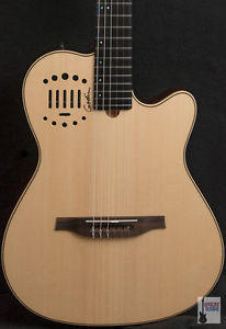New Godin Multiac Nylon Duet Ambiance Natural Ships FREE US