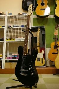 dragonfly BORDER 666 Matte BLACK w/soft case F/S Guiter Bass From JAPAN #M41