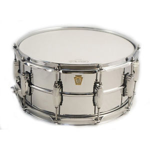 Ludwig 6.5X14" Chrome Plated Brass Shell Snare