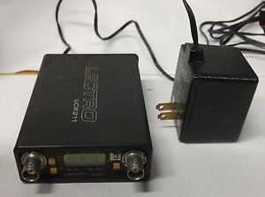 LECTROSONICS UCR211 WIRELESS MICROPHONE UHF RECEIVER ONLY BLOCK 28 w/ AC adapter