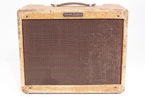 Vintage 1958 Fender Deluxe 5F6 Tweed Guitar Amp Amplifier - Killer Tone!