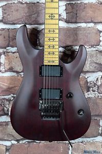 Schecter JL-6 FR Jeff Loomis Signature Electric Guitar Satin Vampyre Red w/HSC!