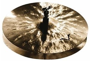 Sabian A1402B 14-Inch Vault Artisan Hi Hat Cymbals - Brilliant Finish