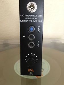 BAE 312A Mic Preamp 500 Series Module Avedis Op Amp