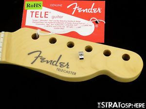 2016 Fender American ELITE Thinline Telecaster Tele NECK USA Guitar Parts Maple