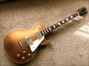 2004 Gibson Les Paul Custom 1957 Reissue R7 Gold Top Electric Guitar with Case