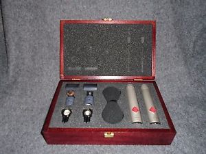 Neumann KM184 Condenser Microphones, Matched Stereo Pair