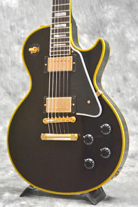 GIBSON HISCTORIC COLLECTION 1957 LES PAUL CUSTOM VOS ANTIQUE EBONY F/S #G193