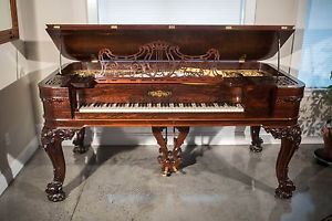 Chickering Square Grand Piano circa 1857