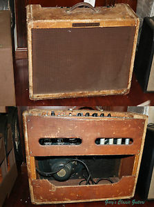 1957 Fender Twin Amp, Model 5E8  (#FAM0027)
