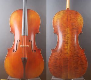 Antonio Stradivari 1730 "De Munck" Copy ! Best cello, Lady size,Sweet rich tone