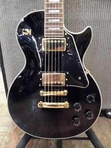 Excellent Japan electric guitar Epiphone [Les Paul Custom] black