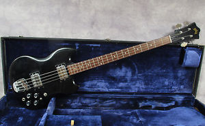 1972 GUILD JS 2 BASS - BLACK - OHSC - ANDY BAXTER BASS & GUITARS LTD
