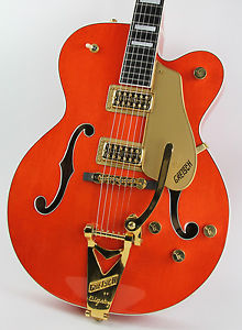 1996 Gretsch 6120 Transparent Orange W/ OHSC Ex Condition!