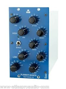 IGS Rubber Bands RB500 ME Stereo Pultec-style Mastering Equalizer EQ - Open Box