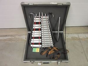 MUSSER DELUXE MARCHING BAND XYLOPHONE GLOCKENSPIEL BELL LYRE USMC MILITARY
