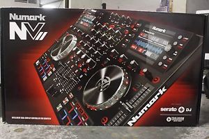 Numark NVII Serato 4 Channel DJ Controller Intelligent Dual-Display Screens NV2