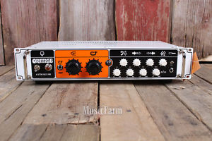 Orange 4 Stroke 500 Electric Bass Guitar Amplifier Head 500 Watt Amp 4 Band EQ