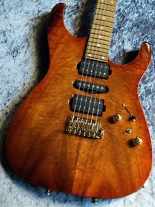Free Shipping TOM ANDERSON Angel Honey Shaded Edge with Binding Electric Guitar