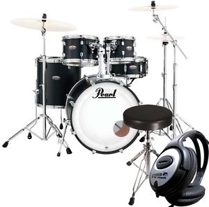 Pearl DMP925S C227 Decade Arce Batería + KEEPDRUM Taburete + Auriculares