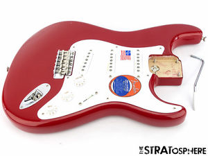 LOADED Fender American ERIC CLAPTON Strat BODY Stratocaster Torino Red SALE!