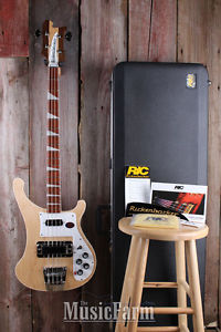 Rickenbacker 4003 MG 4 String Bass Electric Guitar Maple Glo with Hardshell Case