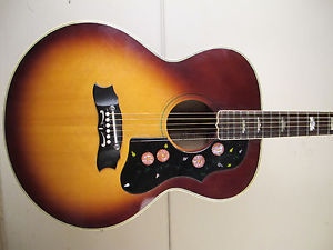 ♫ 70's  ARIA JUMBO VINTAGE LAWSUIT JAPAN Dreadnought Westerngitarre