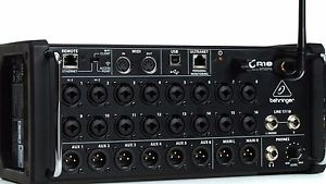 Behringer X Air XR18 18-Channel 12-Bus Digital Rack Mount Mixer, Used 1 week!