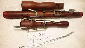 Albert Lockwood Bass Blockflöte 415 Hz Recorder Handmade