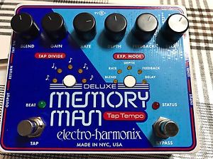 EHX Deluxe Memory Man Tap Tempo With MN3005 Chip