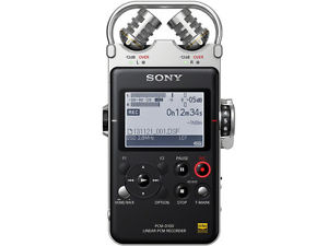 SONY PCM-D100 PORTABLE LINEAR HIGH RESOLUTION AUDIO RECORDER 32G