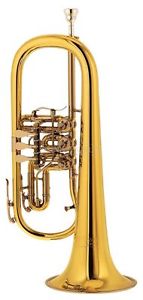 Cerveny CFH502PX in B Drehventile - Messing lackiert mit Trigger