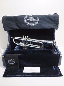 B&S 3137-S Bb Challenger II S Silver Plated Trumpet