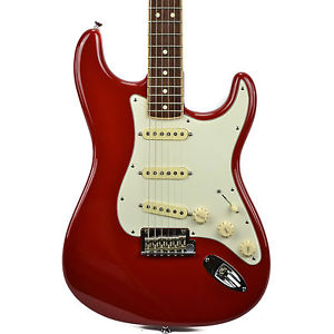 Fender American Standard Stratocaster Channel Bound, Dakota Red