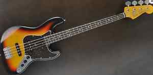 New Fender Japan Jazz Bass JB62-US 3TS Made in Japan Electric Bass Guitar