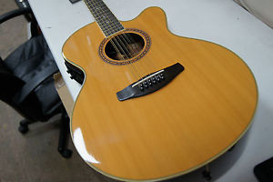 Yamaha Compass CPX 8- 12 String Guitar W/Hiscox Hardcase