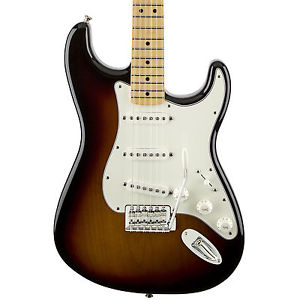 Fender Standard Stratocaster, Maple Fingerboard, Brown Sunburst