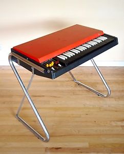 1966 Vox Continental Vintage Combo Organ UK V301J Wooden Key w/ Z Legs Serviced!